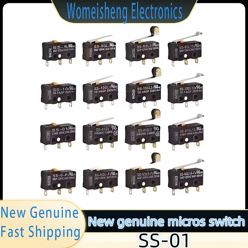 

New Genuine SS-01 Microswitch 1PCS