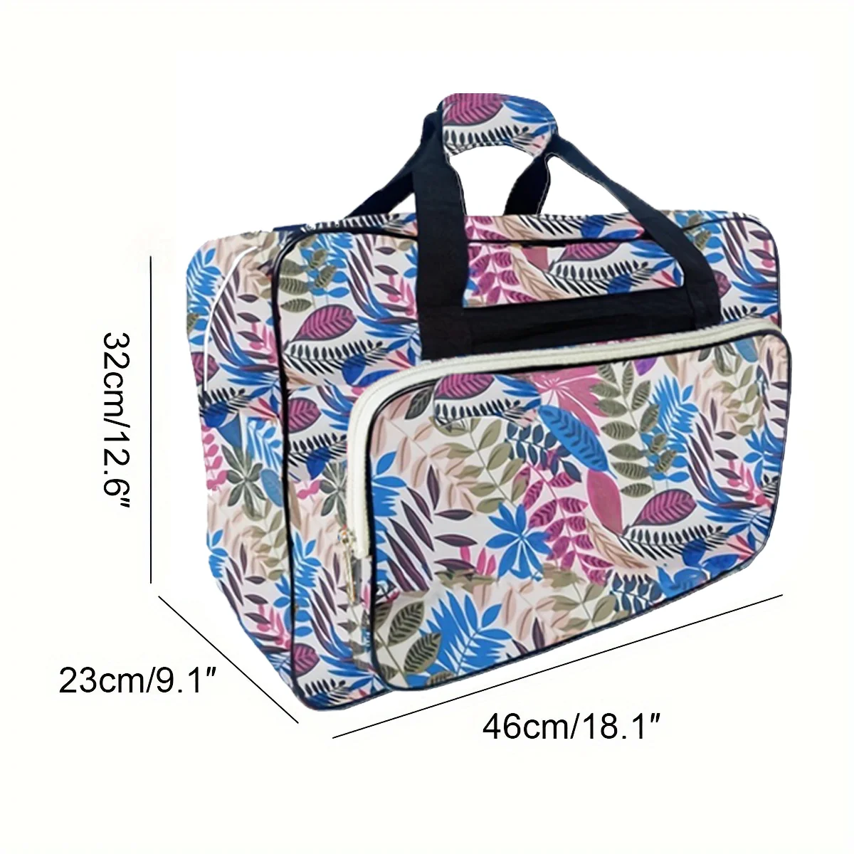 Sewing Machine Carrying Case, Universal Tote Bag with Shoulder Strap Compatible with Most Standard Singer, Brother, Janome