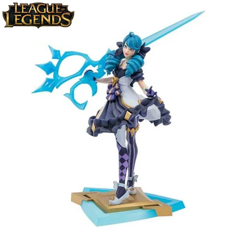 

In Stock Genuine Original League of Legends The Hallowed Seamstress Gwen Action Anime Figure Collectible Model Dolls Ornament