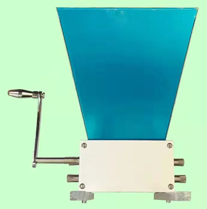 Hand crank stainless steel three-roll grinder, all 304 stainless steel grain crusher