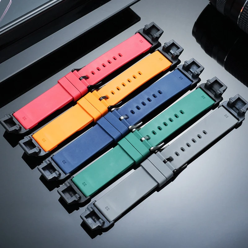 For Casio Solar Cat Man Series GBD-H1000 Sports Waterproof Fluororubber Watchband Male DIY Fluororubber Watch Strap Accessories view 2