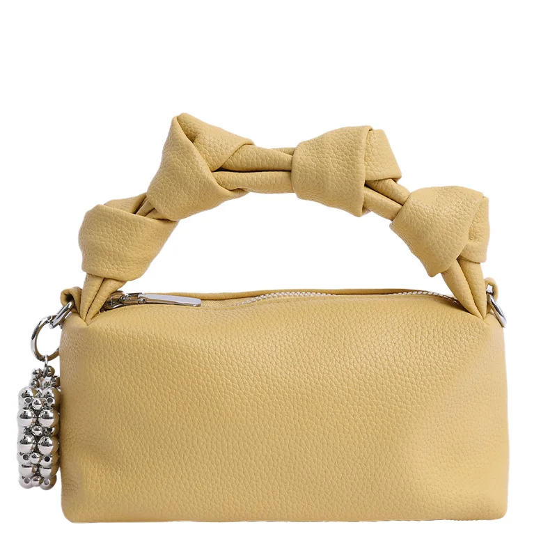 แฟชั่นสไตล์เกาหลีกระเป๋าถือหนัง PU 2025 ผู้หญิงทุกวัน Casual Tote กระเป๋าอเนกประสงค์กระเป๋าสะพายไหล่เดี่ยว Niche Design กระเป๋า