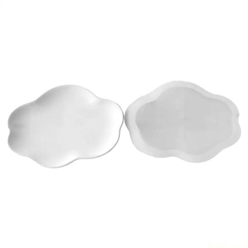 QX2E Cloud Plate Silicone Molds For Handmade Soap Chocolate Decorative Tray