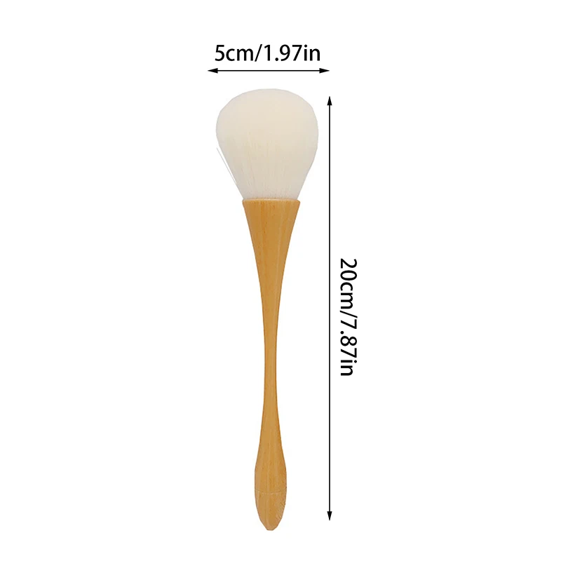 Brosse à Poudre de Fleurs à Grosse Tête, pour Blush, Livre de Poussière, pour Manucure, Nail Art, Salon de Maquillage, Accessoires de miles