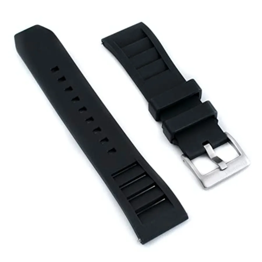 

Ремешок для часов StrapHabit Quick Release Vented Rubber Watch Strap Band FKM Vent