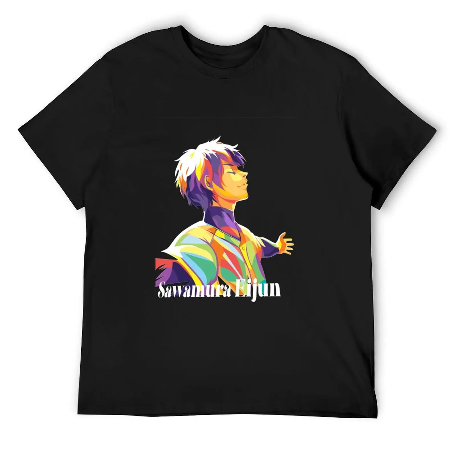 

Sawamura Eijun cute design T-Shirt tops summer top custom t shirt cotton t shirt men