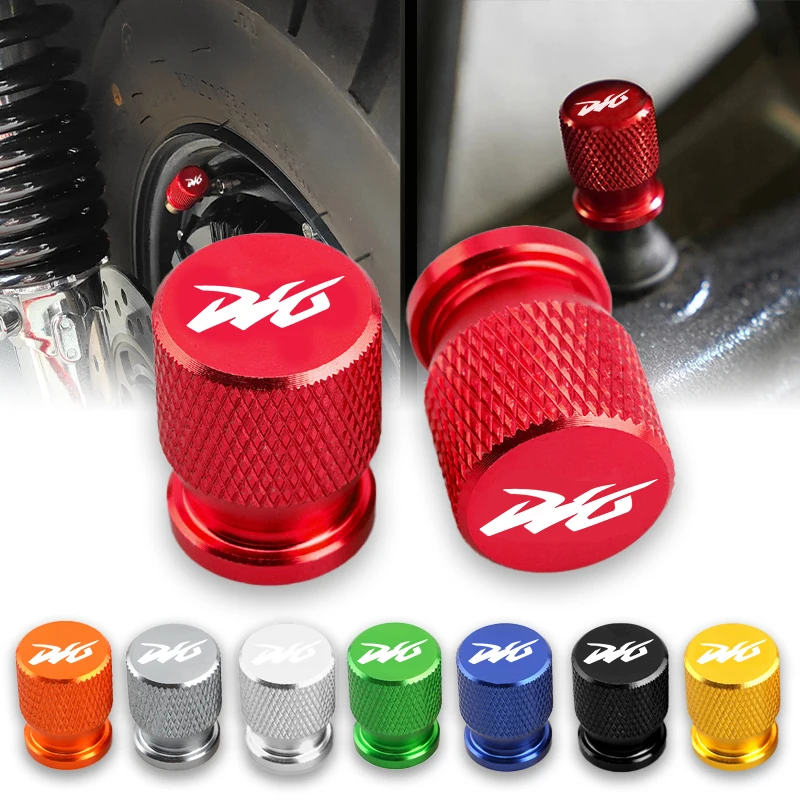 For Honda Dio DJ-1 DJ-1RR AF19 AF18 SR AF20 ZX AF28 ZX AF35 BAJA AF28 Z4 AF56/57 50cc 125CC Aluminum Valve Caps Tire Cap Set