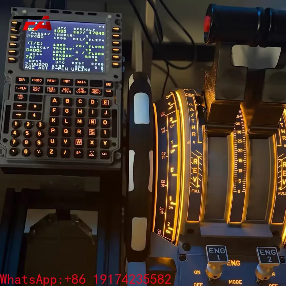 Factory Direct Sales VR Airbus A320  Flight Simulator Cockpit Panel USB Control Unit For 2024 X-Plane 12 Indoor Use
