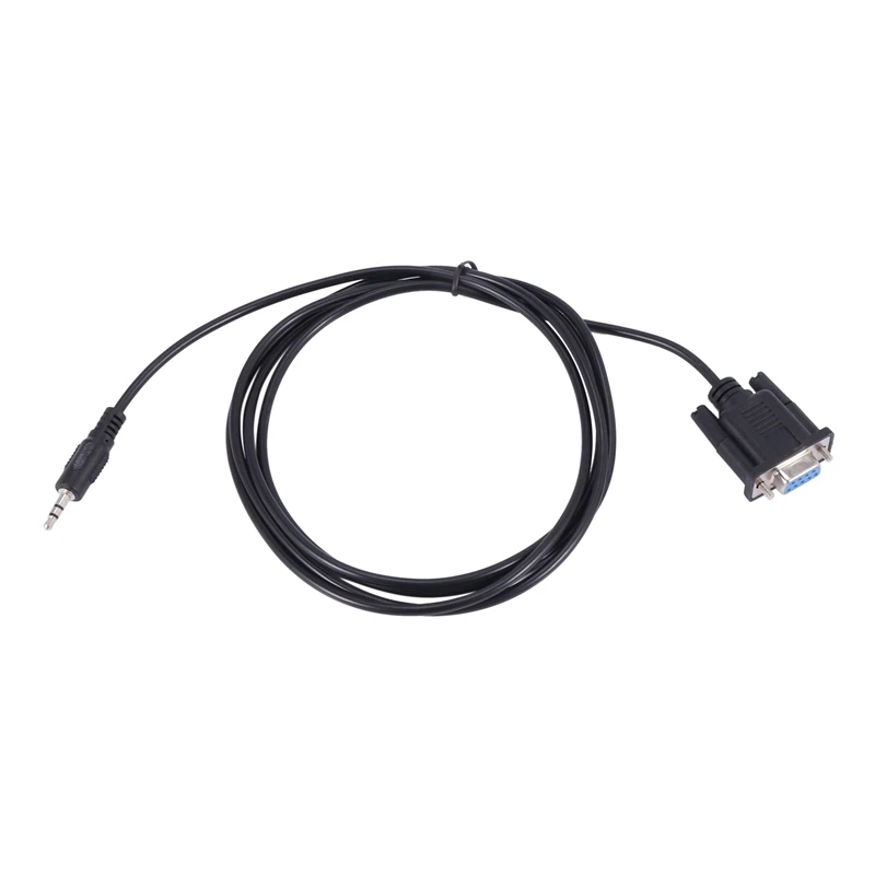 DB9 9 9 دبوس VGA أنثى كابل ، DB 9 أنثى إلى TRS 3.5 مللي متر ، 1 في ، 8in ، TRS ستيريو ذكر المسلسل كابل البيانات ، 6 أقدام