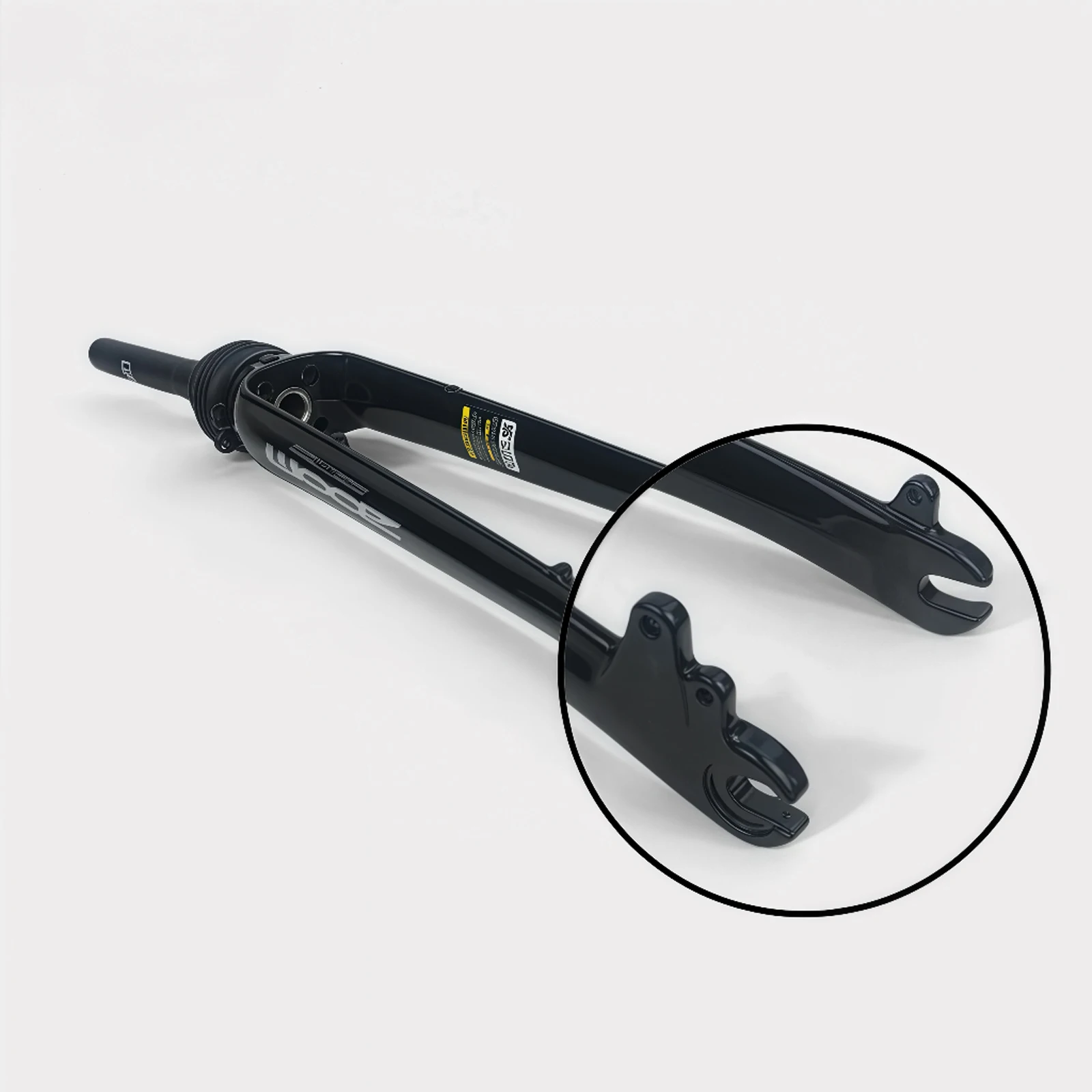 ZOOM Bicycle Fork Mountain MTB Road City Bike Fork Double Shoulder aluminium alloy Shock Absorber Front Fork 20inch Disk Brake