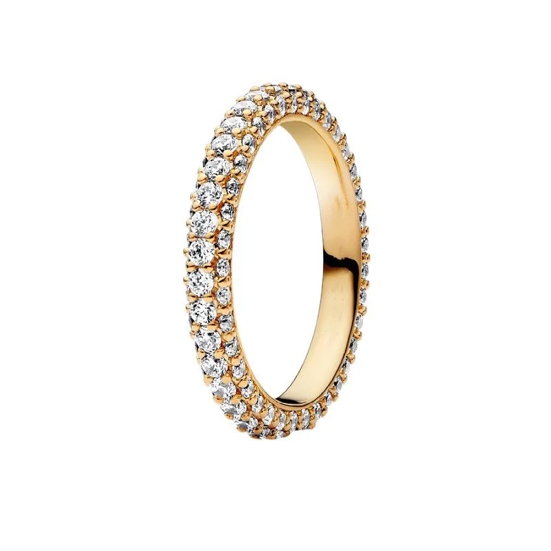 خاتم حب جديد من الفضة الإسترليني عيار 925 على شكل نجمة التاج مناسب لمجوهرات هدايا عطلة الأم #2