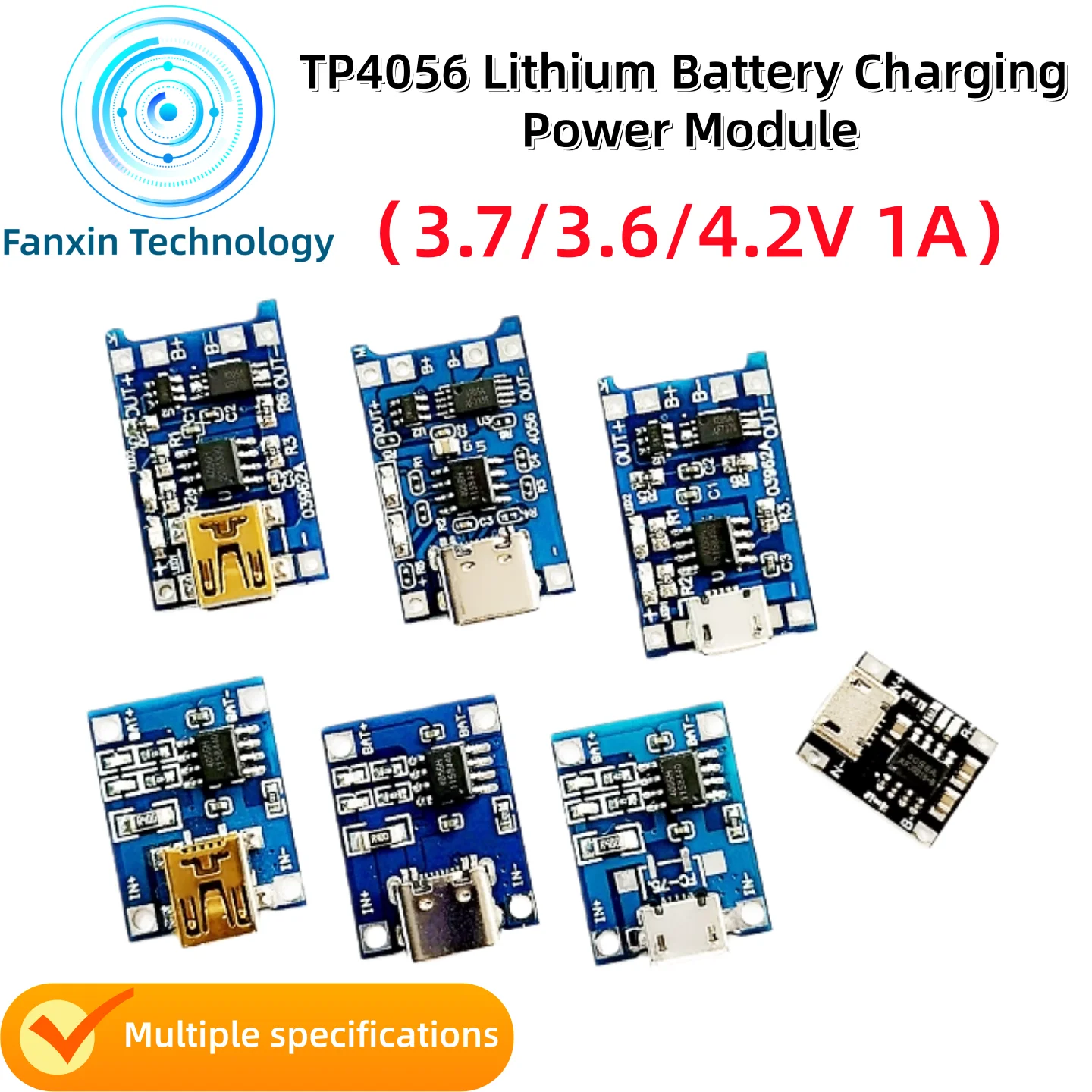10-3PCS, 5V 1A Micro/Typ-c/Mini 18650 TP4056 Lithium-Batterie Ladegerät Modul Lade Board mit Schutz Dual Funktionen Li-Ion