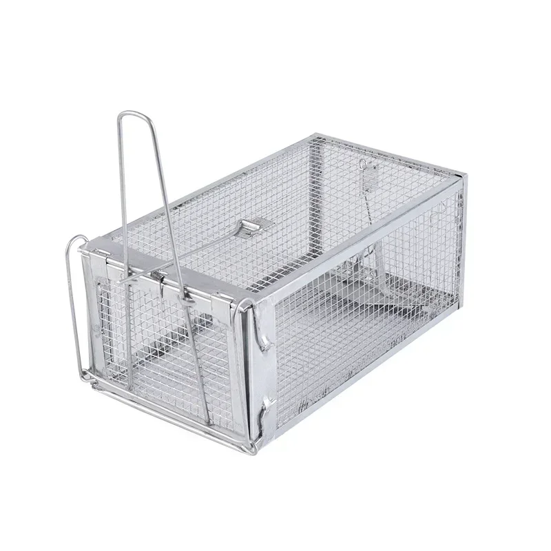 Small New A New Trap Cage For Rodents Live Animal Pests Rodents Control Bait Capture