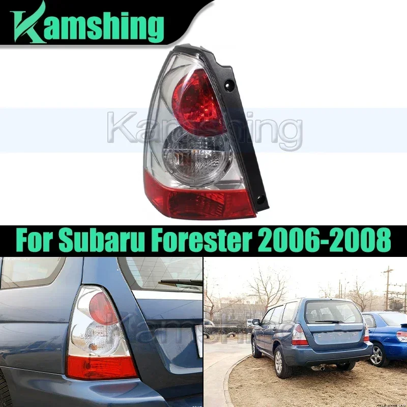 

Car Rear Bumper Taillight For Subaru Forester 2006-2008 Tail Light Taillamp Rear Stop Light Warning Brake Signal Lamp