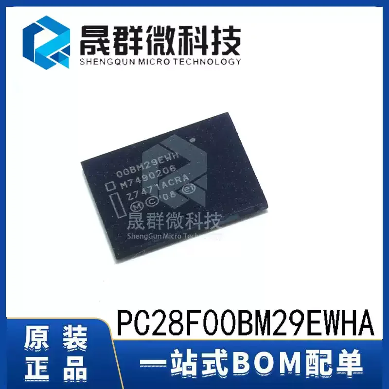 Brand new original PC28F00BM29EWH BGA-64 FLASH memory IC with silk screen printing 00BM29EWH
