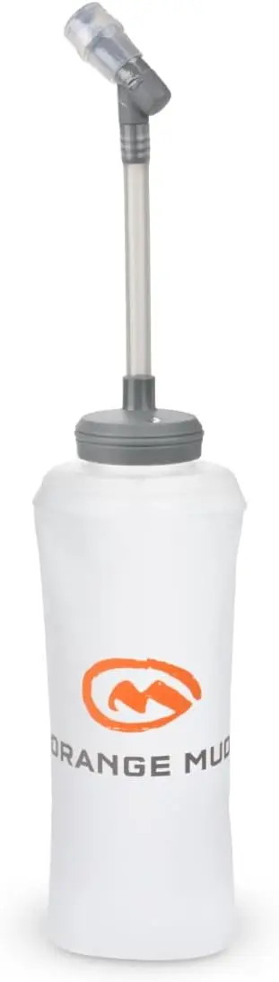 

600ml Collapsible Hydration Bottle - UltraFlask with Sport Cap & Hose, BPA-Free, Anti-Slosh