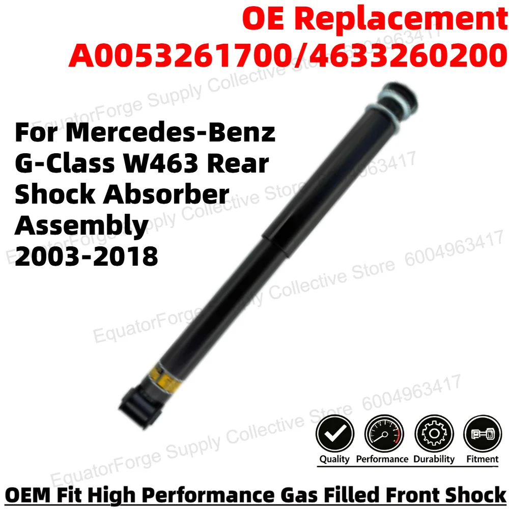 

Suitable for Mercedes-Benz G-Class W463 rear assembly, model shock absorber A0053261700/4633260200