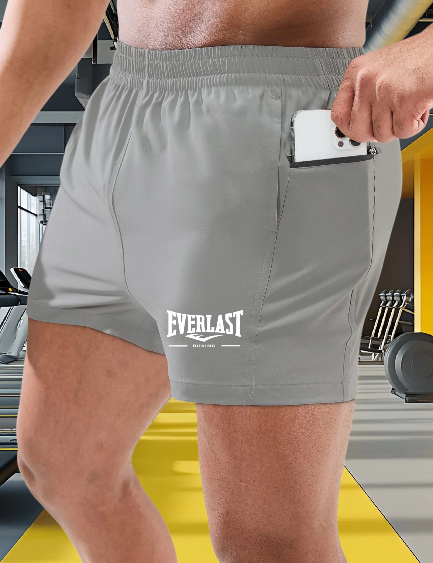 

Men's Lightweight Quick-Dry Running Shorts for Fitness And Athletics Training New Summer Outdoor Sports Gear