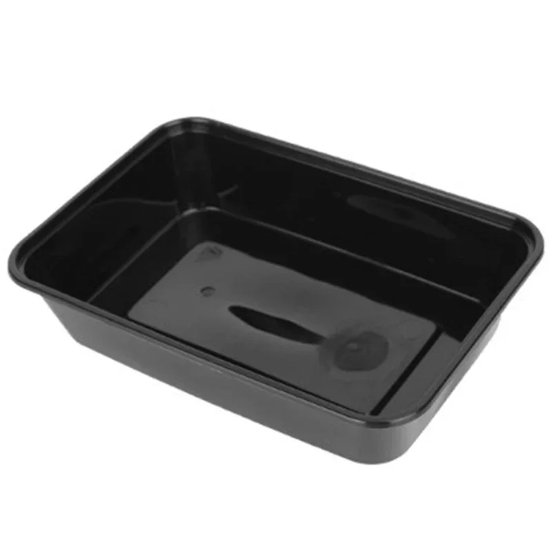10 Pcs Reusable Lunch Boxes Microwavable Food Meal Storage Containers Free Plastic Storage Case Containers with Lids Durable BPA