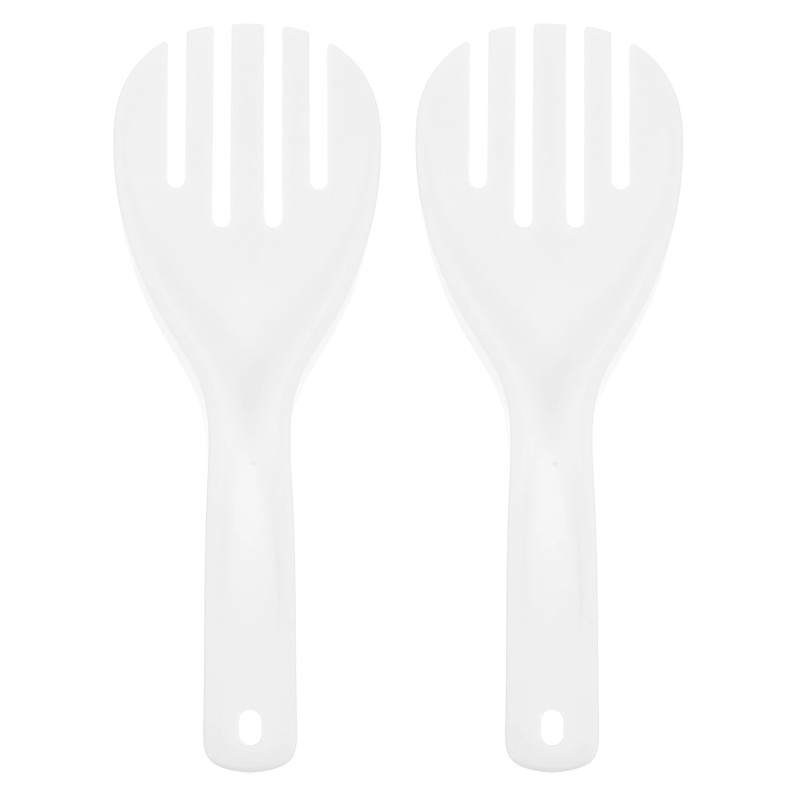 

2 Pcs Non-stick Rice Spoon Spoons Paddle Nonstick Scooper Spatula Plastic Cooker