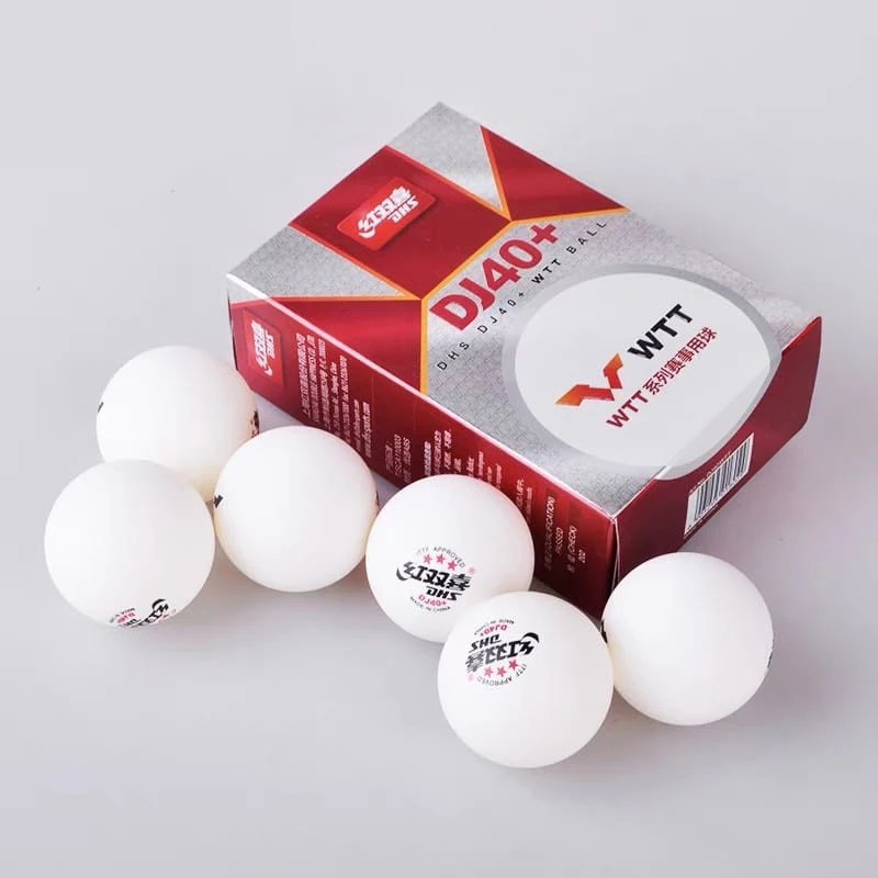 6pcs /Box DHS Table Tennis 3 Star Tournament Top Wtt Series Event Table Tennis 40+ Match Training-B2