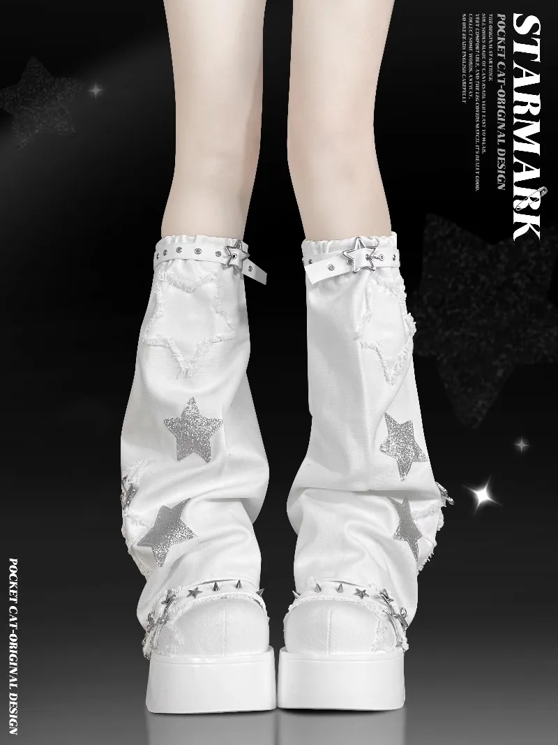 ถุงเท้าผ้าแคนวาสสไตล์ญี่ปุ่น Y2K ซับคัลเจอร์ โลลิต้า สำหรับสาวหวานเท่  แบบ JK ยูนิฟอร์ม  ใส่ได้หลายโอกาส