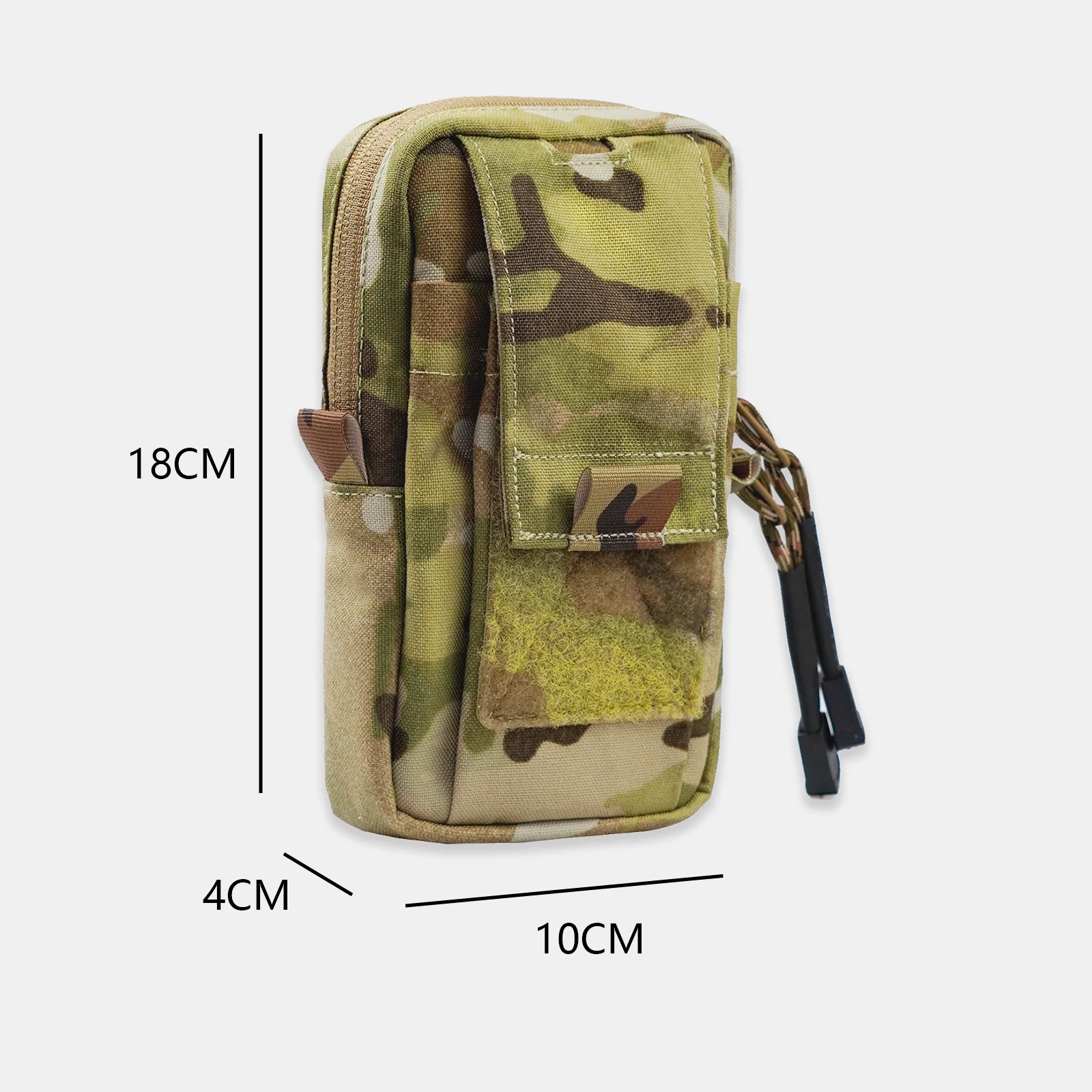 MAUHOSO Tactical Molle Pouches,Military Waist Fanny Pack Phone Charge Holder Medical First Aid Bag Outdoor Ammo Case