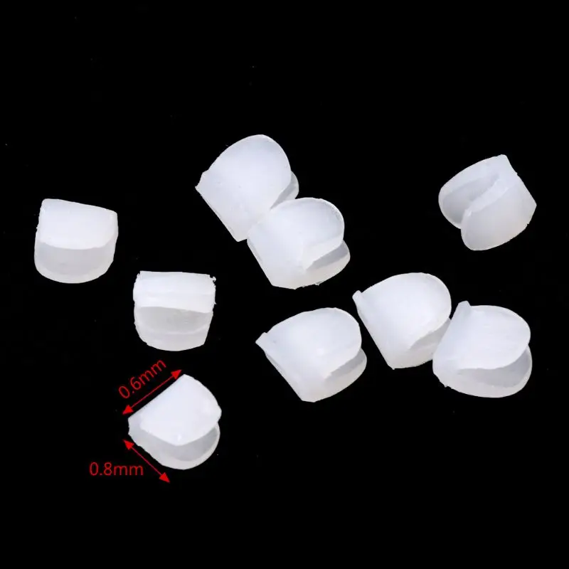 Practical Silicone Molding Bars for Top and Bottom for Grillz Safety Teeth Cap Replacement One Size Fits Male and Female