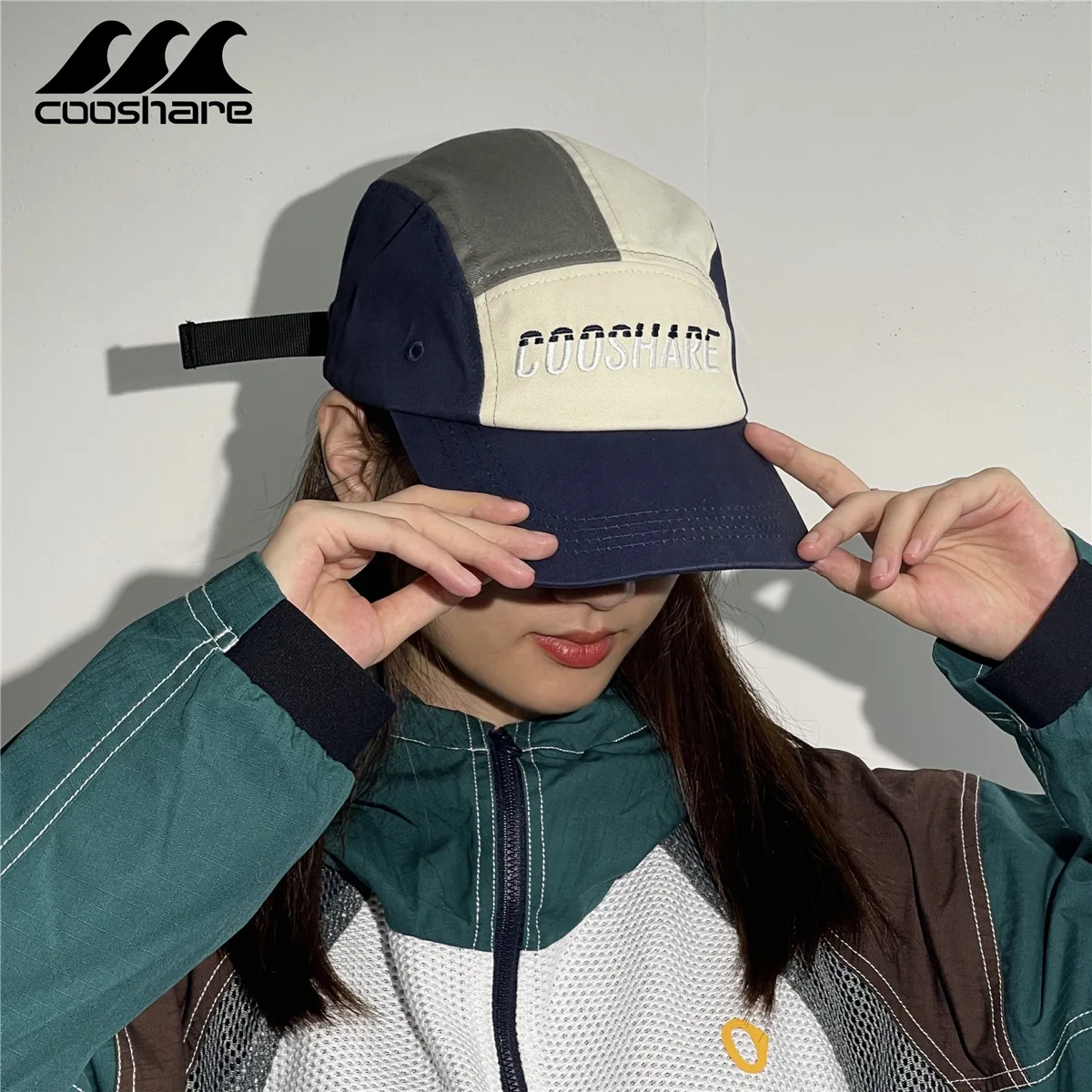 Color Matching five-piece Hat Autumn Sports Winter Cap Women Work Skateboard Head Baseball Fashion Outdoor Camping Cap