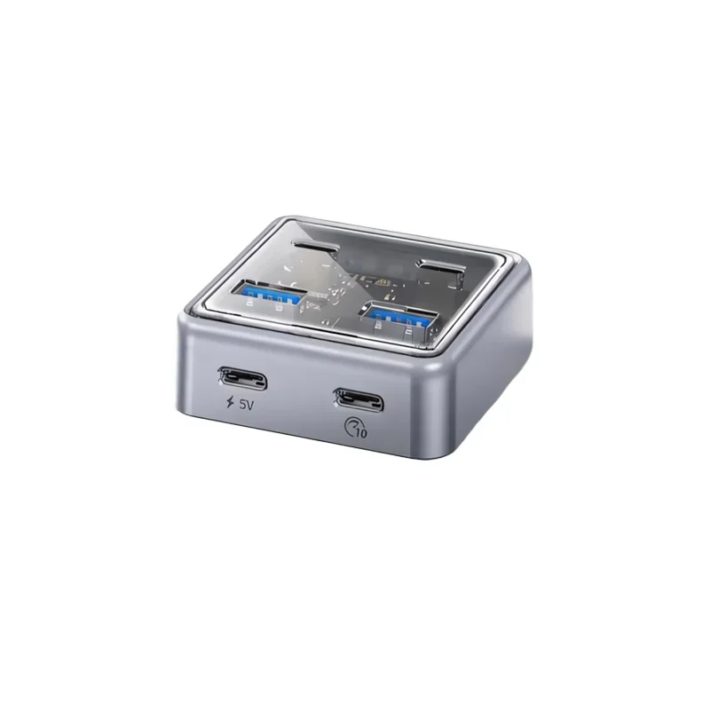 

USB3.2 Transparent hub High speed desktop expander PC laptop docking station