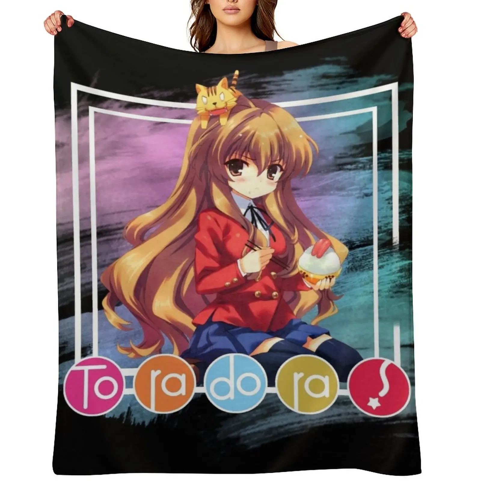

Toradora Throw Blanket Hairys Plaid Sofa Blankets For Baby Blankets