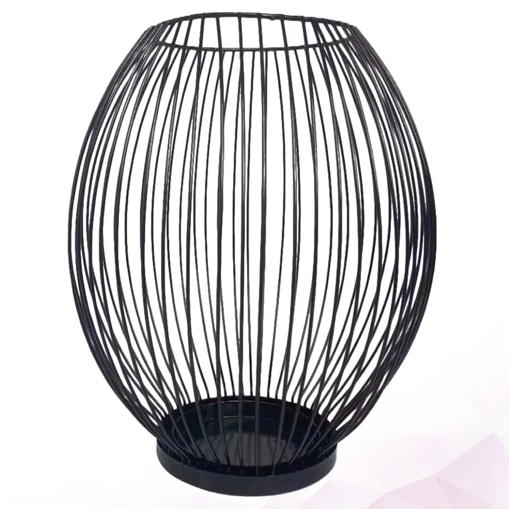 

L Size Iron Art Stand Elegant Desktop Adornment Warm Atmosphere Decor for Living Room Bedroom Hotel Club Events