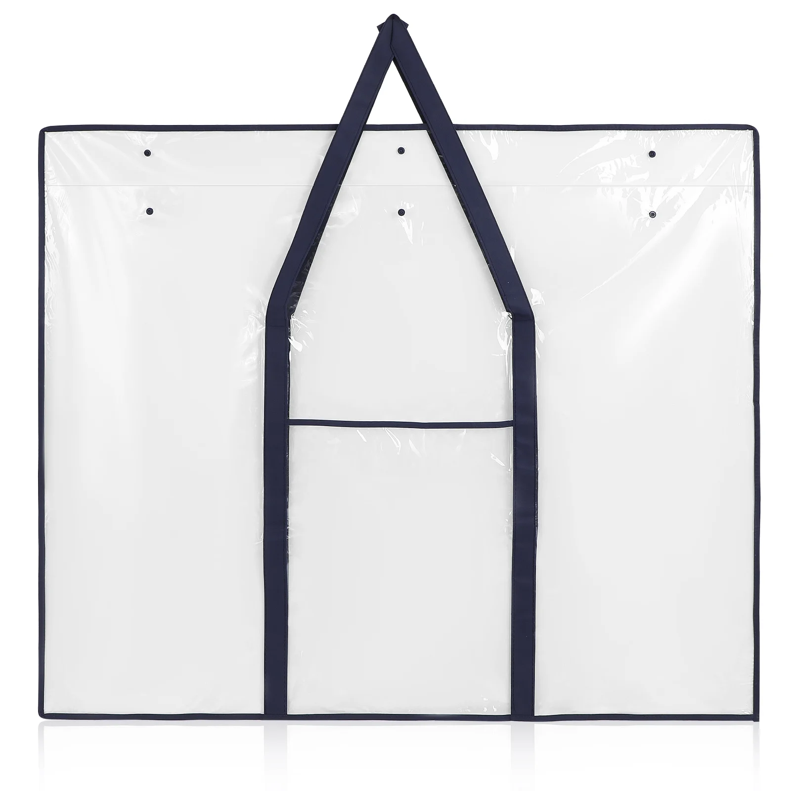 

Large Size Portfolio Bag Sketchpad Carrier Drawing Board Storage Sturdy PVC Material Poster Holder Clasp Design Portable