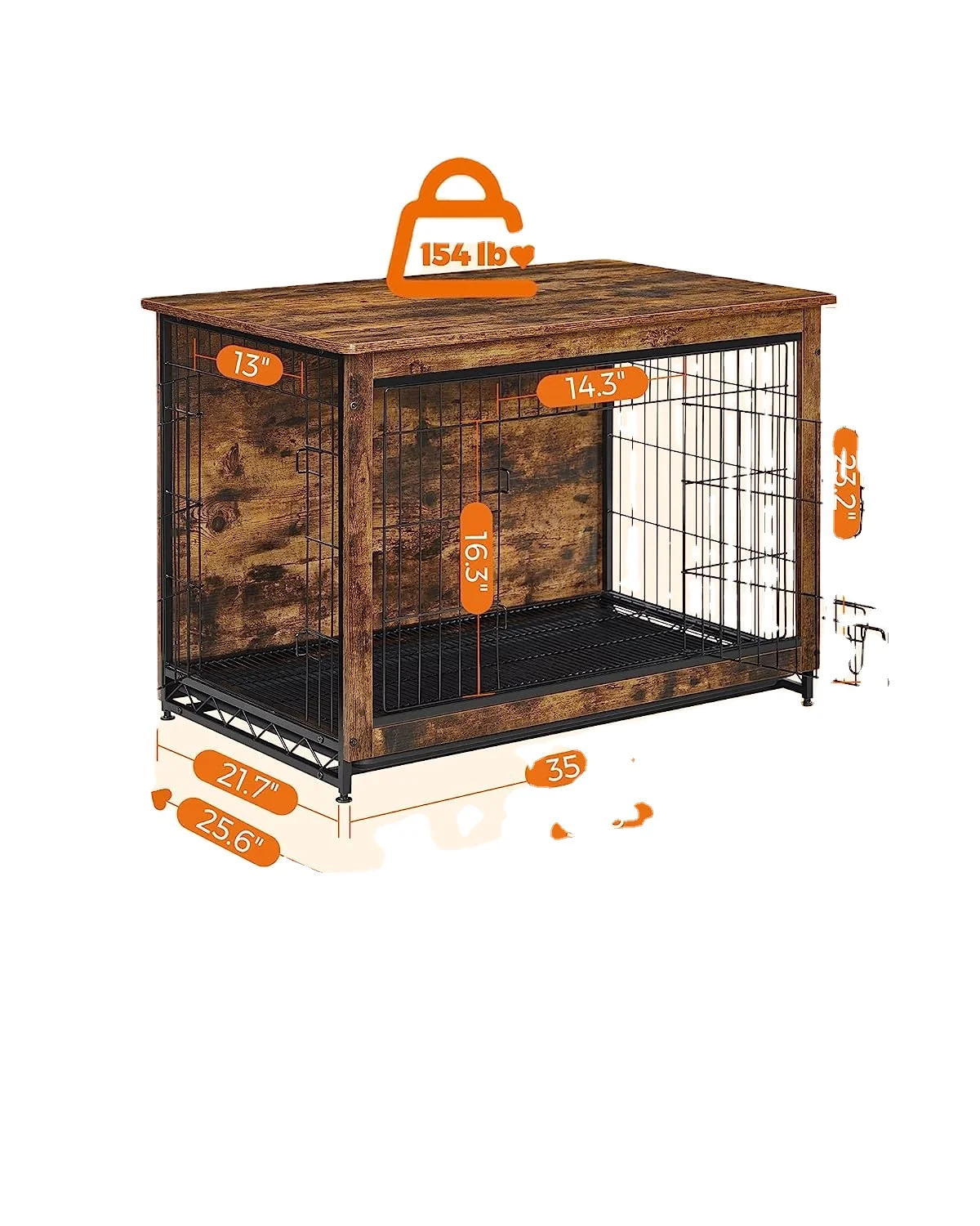 

Custom Modern Indoor Dog Cat Furniture House Handmade Carriers Small Animal Cabinet Houses Pet Cages