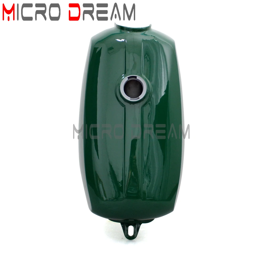 3Colors Motorcycle Banana Shape Oil Tank Dark Green / Orange / Grey Classic Vintage Gas Fuel Tank 190830 For Simson S50 S51 S70