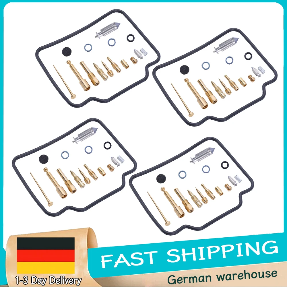 Kits de réparation de carburateur compatibles pour CB 750 F2 7-Fifty 1992-2003, Kit de reconstruction de carburateur, remplacement 5.4010.289, 4 pièces