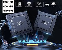 X96 M200 Amlogic S905X5M Android TV Box 1000M AV1 BT 2.4G&5G Wifi 2G 16G/4G 32G /4G 64G