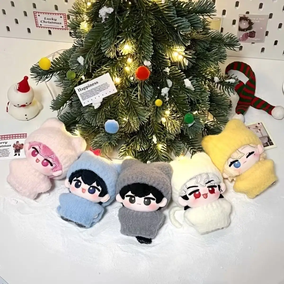 

Stuffed 10cm Anime Yejun Noah Bamby Eunho Hamin Printed Body Plush Doll Toy Soft Dress Up Cotton Kid Gift