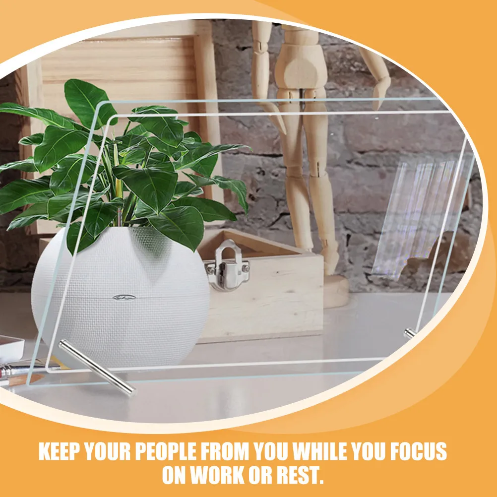 

2 комплекта настольных акриловых досок для заметок, сухостираемых, для использования на столе, износостойких, устойчивых к повреждениям, для офиса и дома