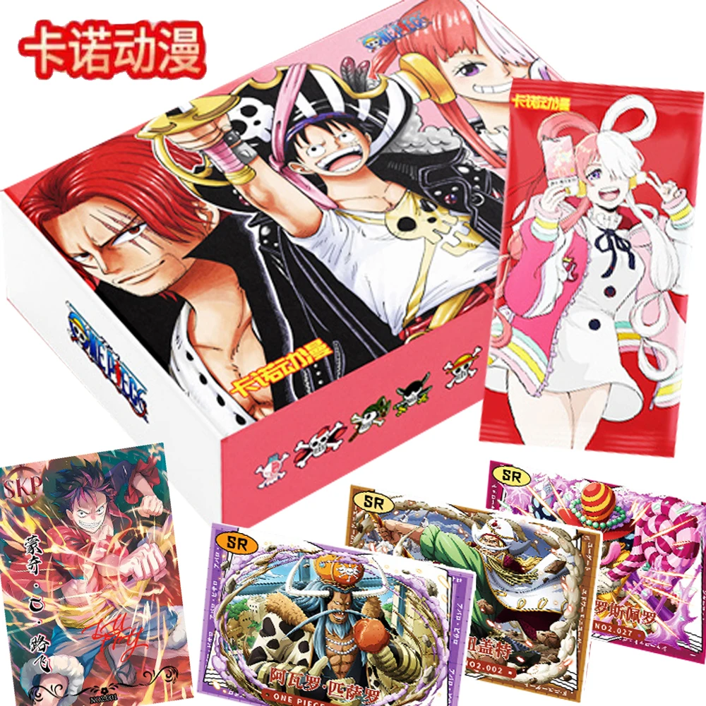 Japanese Anime One Piece Cards Character Extremely Artistic Collectible Value Dazzling Cool Skull Mark Thick Card Fan Love Gift