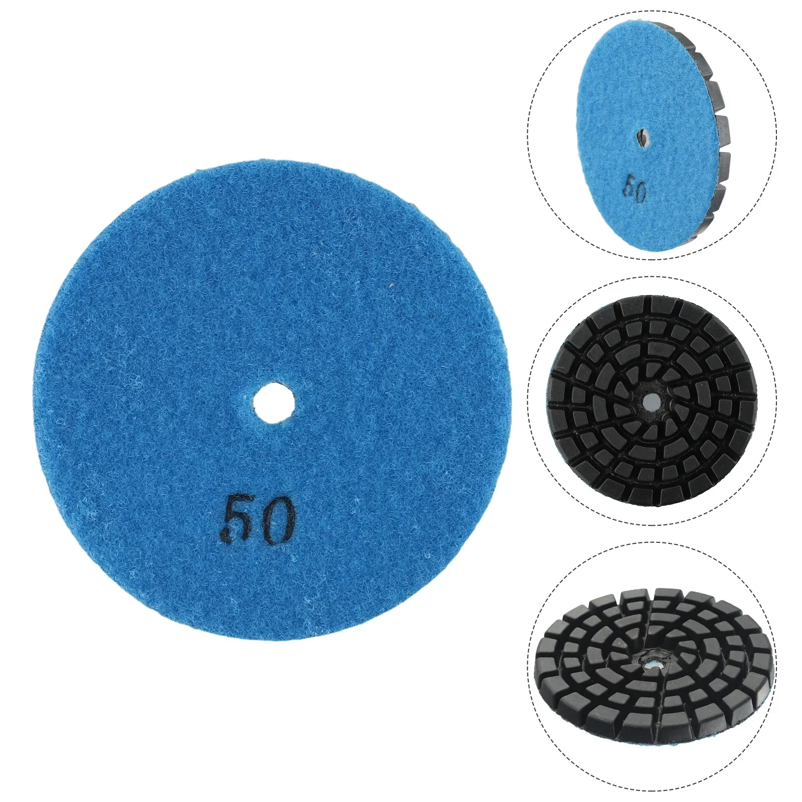 Drywet Diamond Floor Polishing Pad, 100mm/4inch, Resin Bond Diamond, Suitable for Granite and Terrazzo Stone Renew