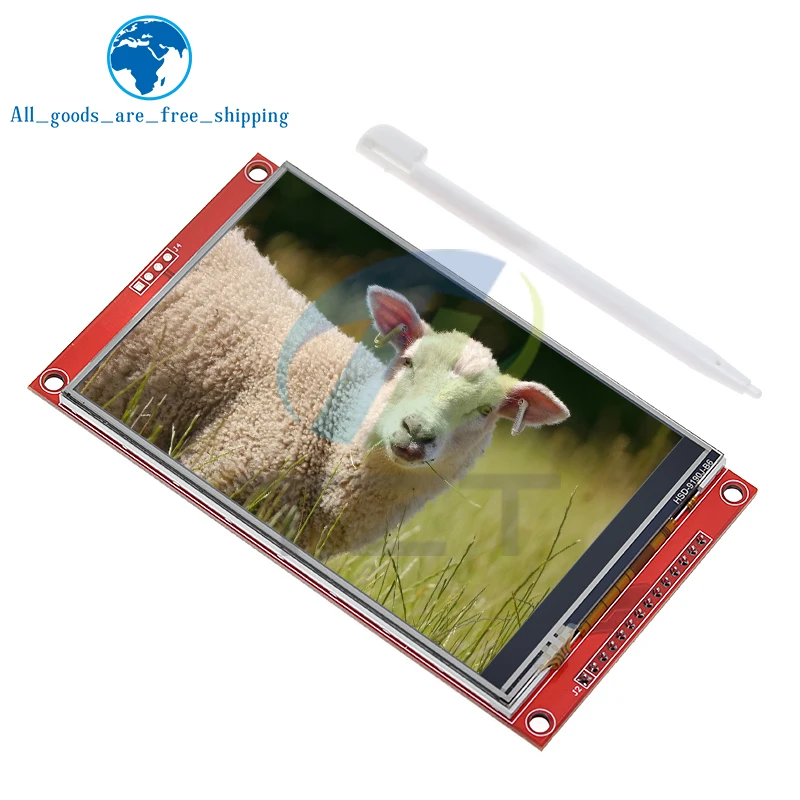 Accessoires électroniques avec puce de pilote ST7796, technologie d'écran LCD TFT 4.0 pouces éventuelles I série 480x320 HD