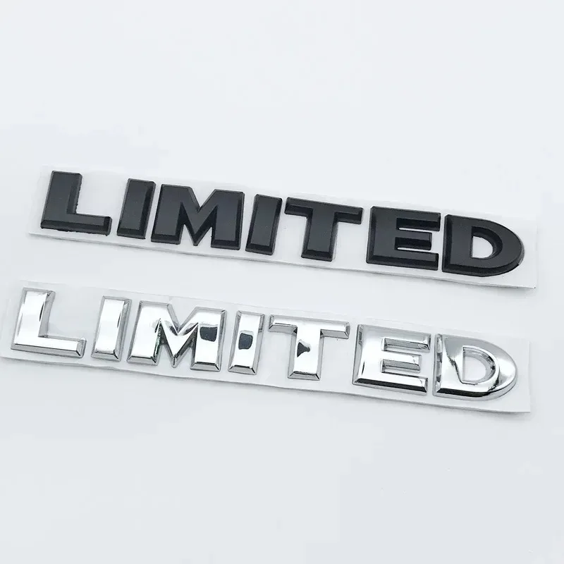 سيارة ثلاثية الأبعاد معدنية 4X4 محدودة الشارات ملصق ل جيب كومباس رانجلر رينيجيد جراند شيروكي جذع شعار شارة ملصقات التصميم