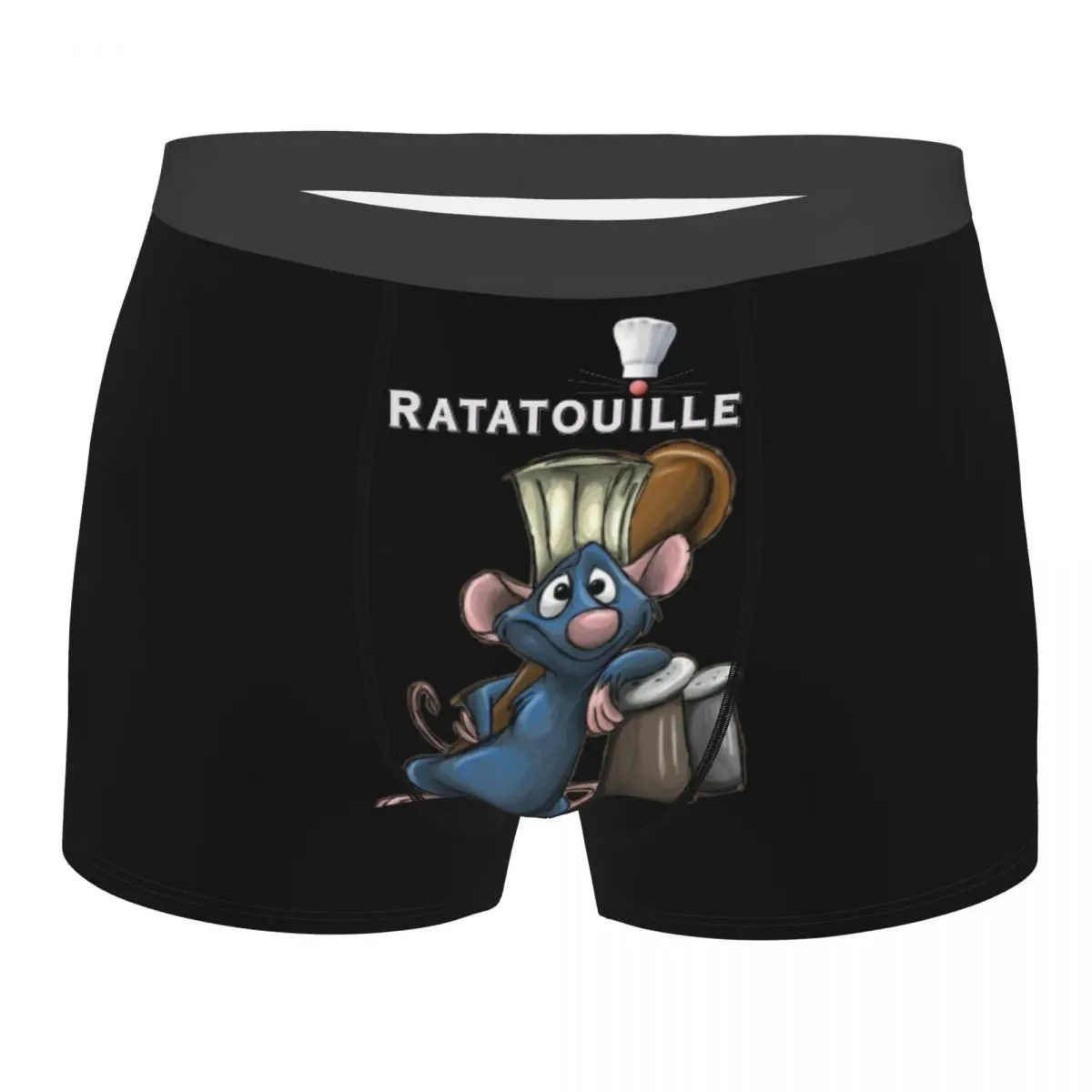 

Custom Remy Ratatouille Boxer Shorts For Homme 3D Print Cartoon Underwear Panties Briefs Breathable Underpants