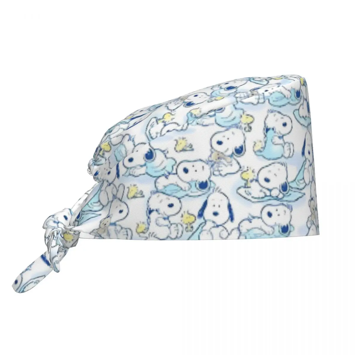 

De Pattie Zeier En Nuevo Snoopy Scrubs Hats Vintage Nurse Care Surgicals Cap Men Women Pet Grooming Nursing Work Hats Cap