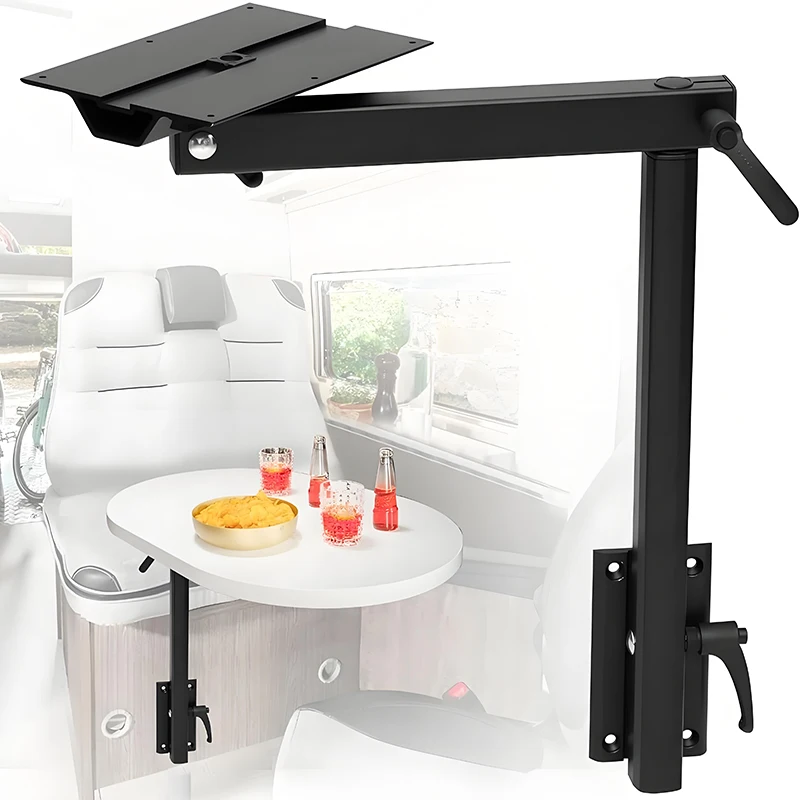 Rotating Detachable Table Legs for RV Yacht Vehicle Tools with Pull-Out Table Frame
