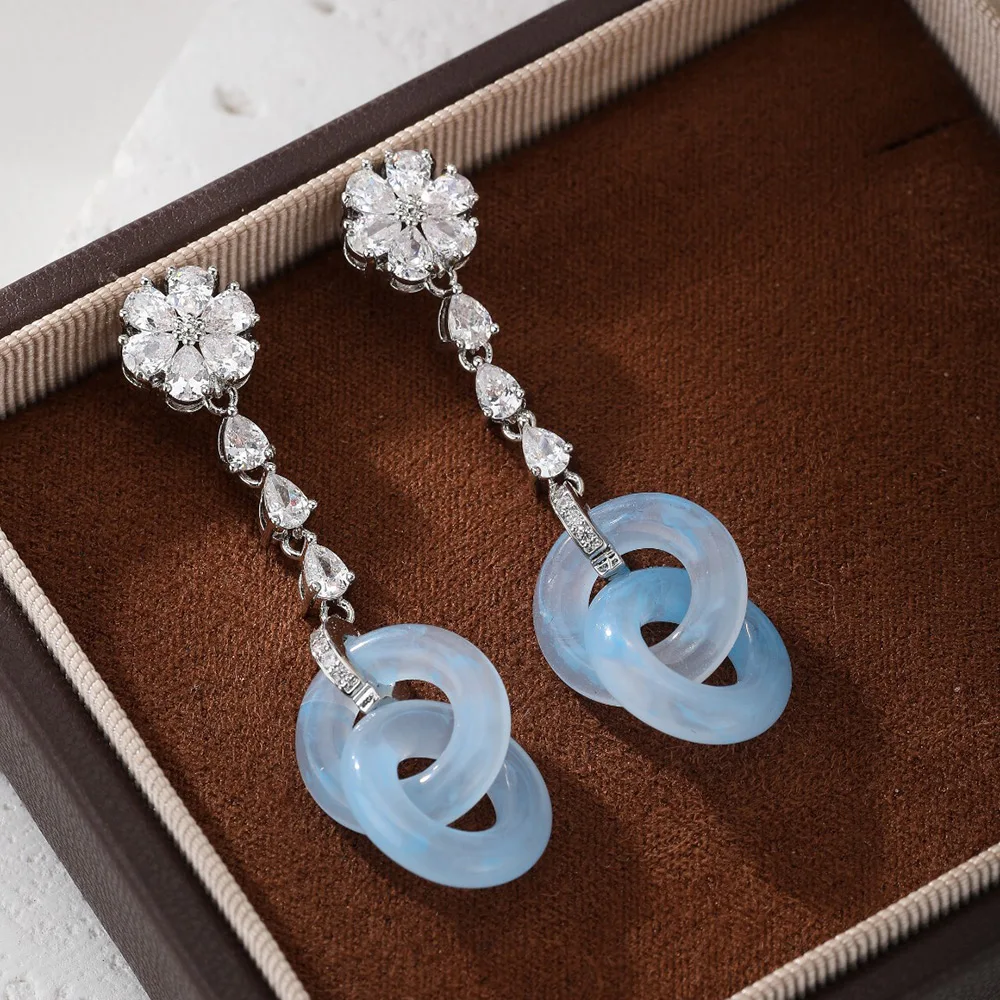 

Missvikki New Trendy Hollow Ball Flower Earring For Women Wedding Party Indian Dubai Bridal Jewelry boucle d'oreille femme Gift