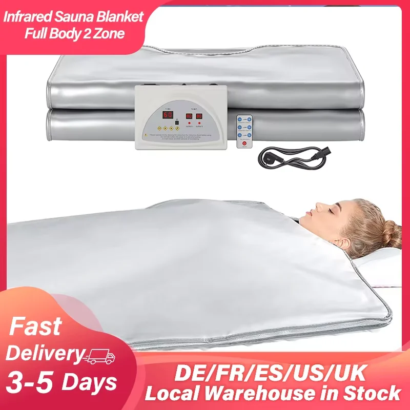 

Portable home professional therapy sauna blanket sauna detox weight loss sweat steaming belt temperature control