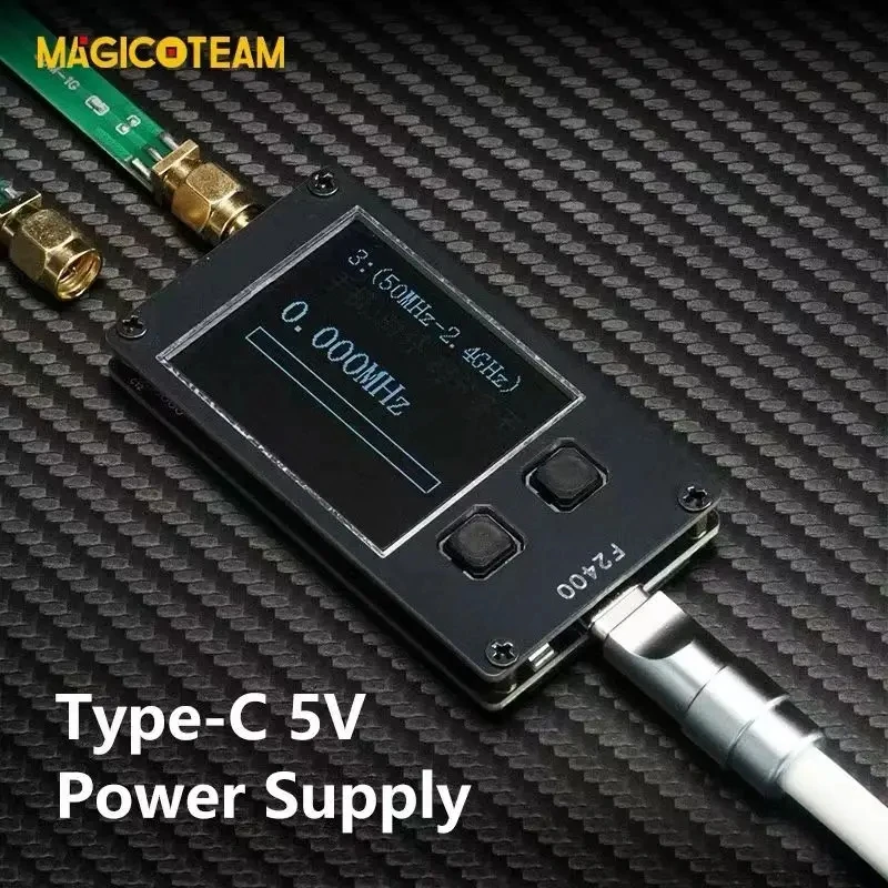 

MAGICO F2400 High-Precision Walkie-Talkie Communication Signal Detection Supports Full-standard Communication Detection Tools