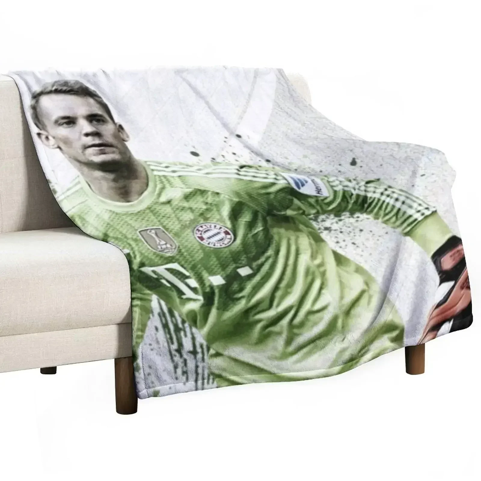 

Manuel Neuer Throw Blanket All Season Soft Lightweight Blanket for Home